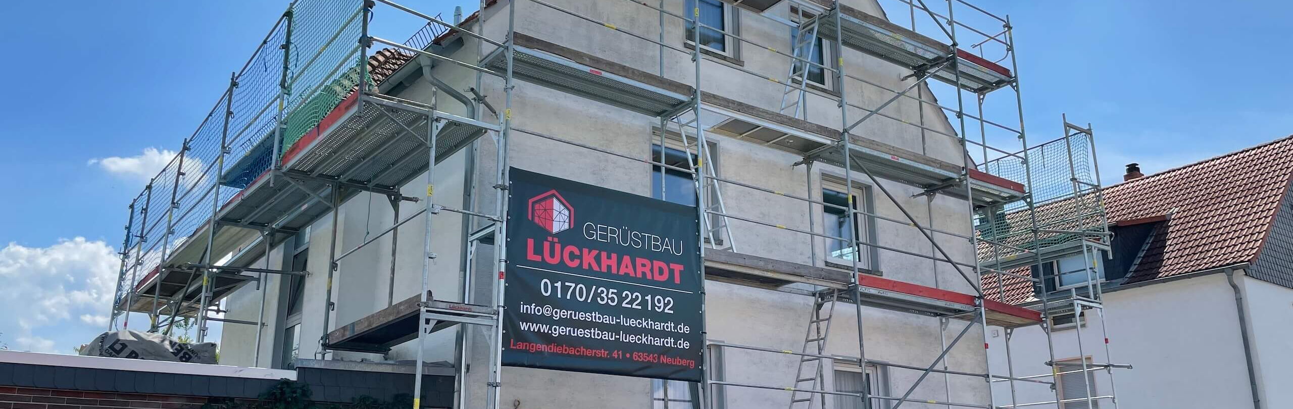 Gerüstbau und Bauzaunverleih aus Neuberg bei Hanau Slide 2